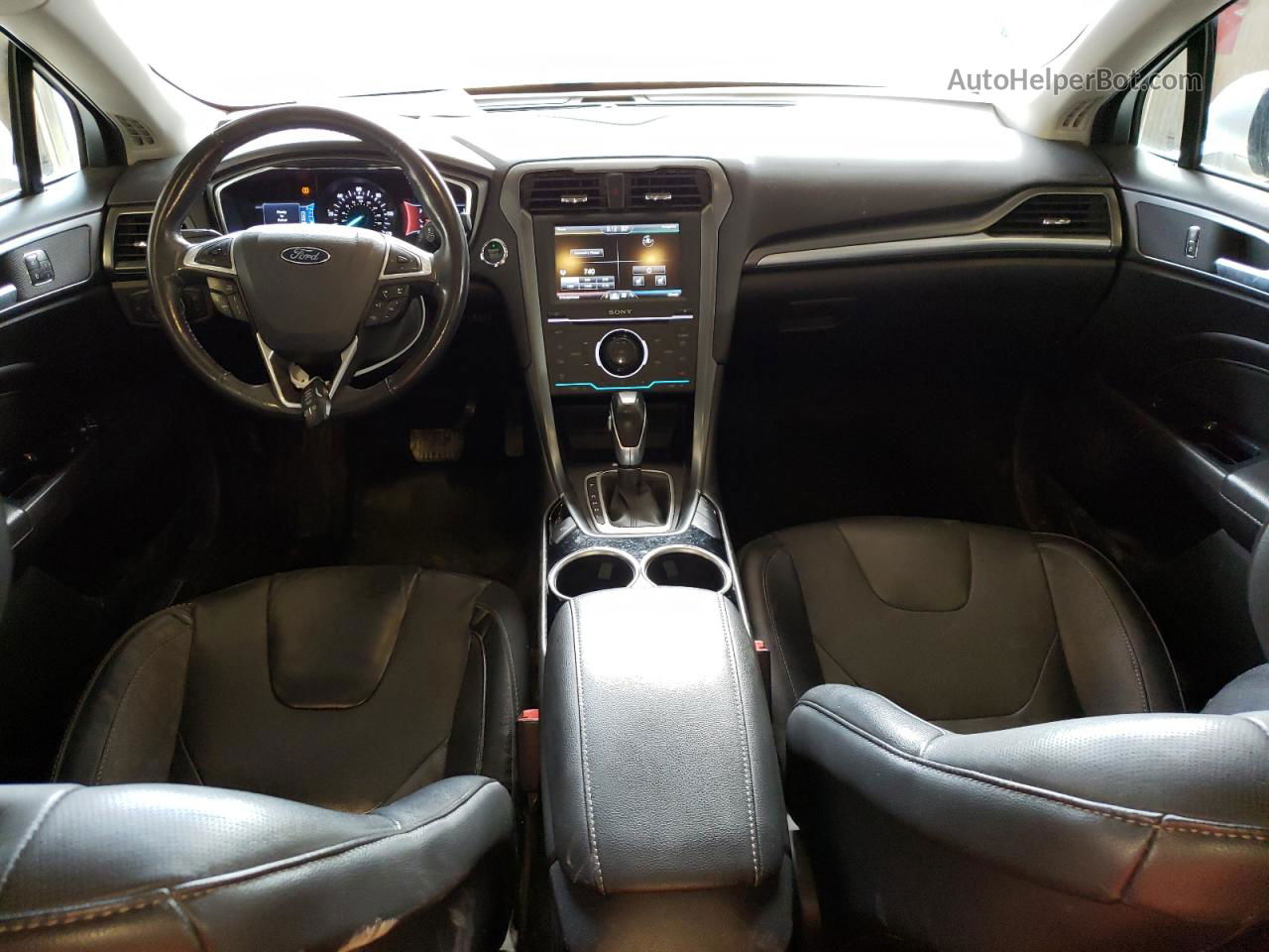 2013 Ford Fusion Titanium Phev Белый vin: 3FA6P0SU1DR310420