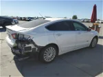 2014 Ford Fusion Titanium Phev White vin: 3FA6P0SU1ER291725