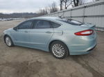 2014 Ford Fusion Titanium Phev Turquoise vin: 3FA6P0SU1ER342799