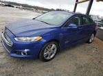 2016 Ford Fusion Titanium Phev Blue vin: 3FA6P0SU1GR157218