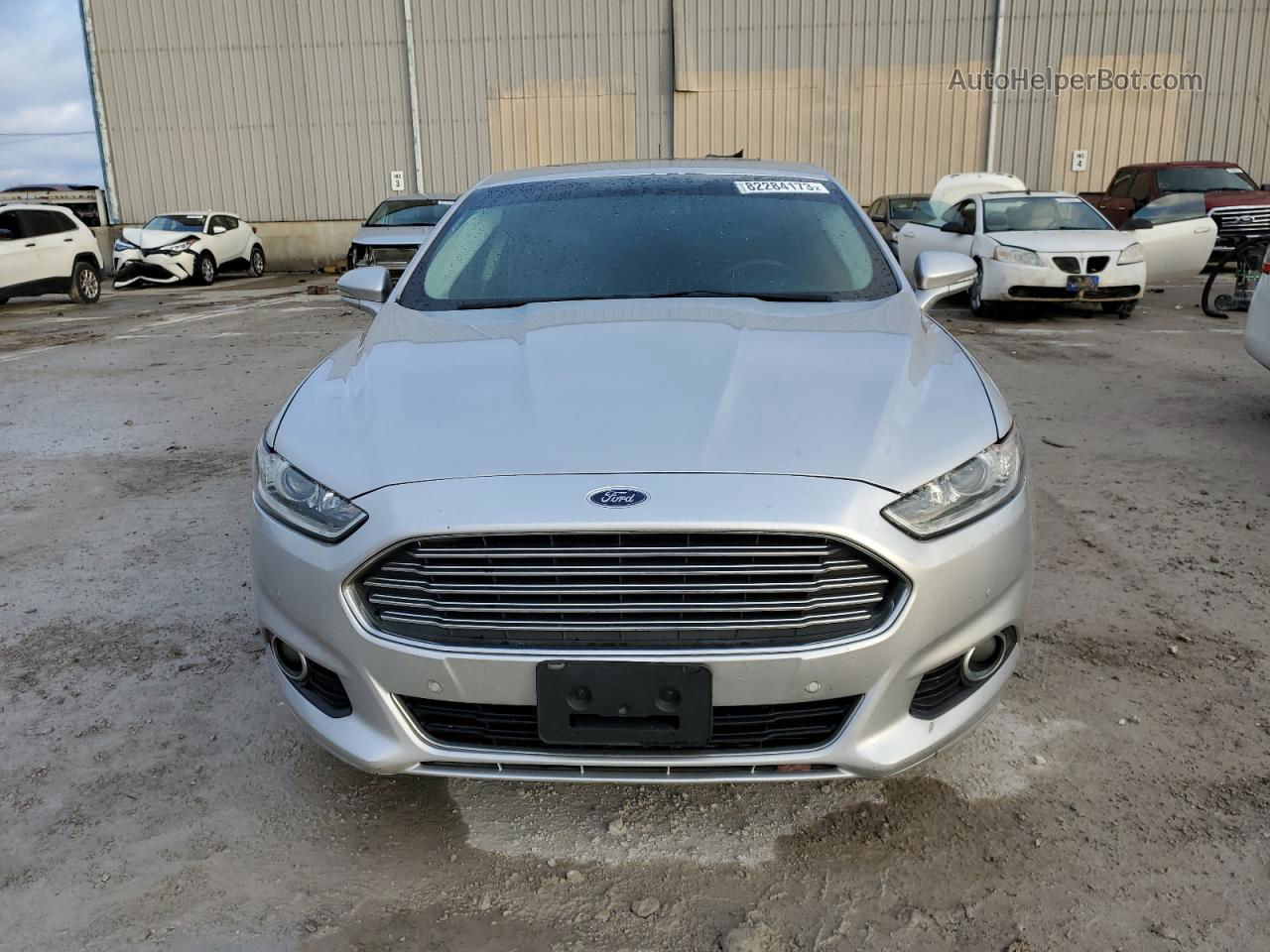 2016 Ford Fusion Titanium Phev Серебряный vin: 3FA6P0SU1GR189313