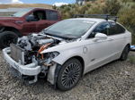 2018 Ford Fusion Titanium/platinum Phev White vin: 3FA6P0SU1JR110469