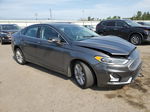 2019 Ford Fusion Titanium Gray vin: 3FA6P0SU2KR185294