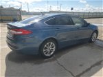 2019 Ford Fusion Titanium Синий vin: 3FA6P0SU2KR212493