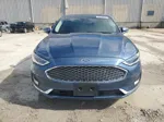 2019 Ford Fusion Titanium Синий vin: 3FA6P0SU2KR212493