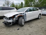 2020 Ford Fusion Titanium White vin: 3FA6P0SU2LR263915