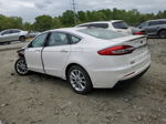 2020 Ford Fusion Titanium White vin: 3FA6P0SU2LR263915