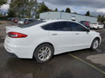 2019 Ford Fusion Titanium White vin: 3FA6P0SU4KR286997