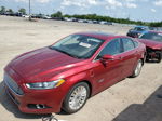 2013 Ford Fusion Titanium Phev Red vin: 3FA6P0SU5DR373598