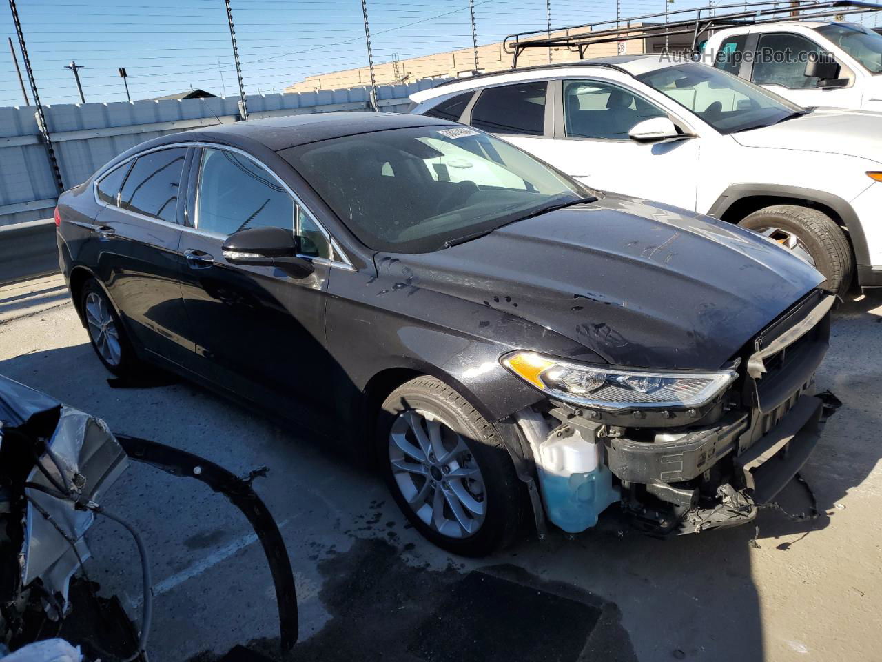 2019 Ford Fusion Titanium Black vin: 3FA6P0SU7KR148791