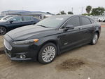 2014 Ford Fusion Titanium Phev Black vin: 3FA6P0SU8ER257149