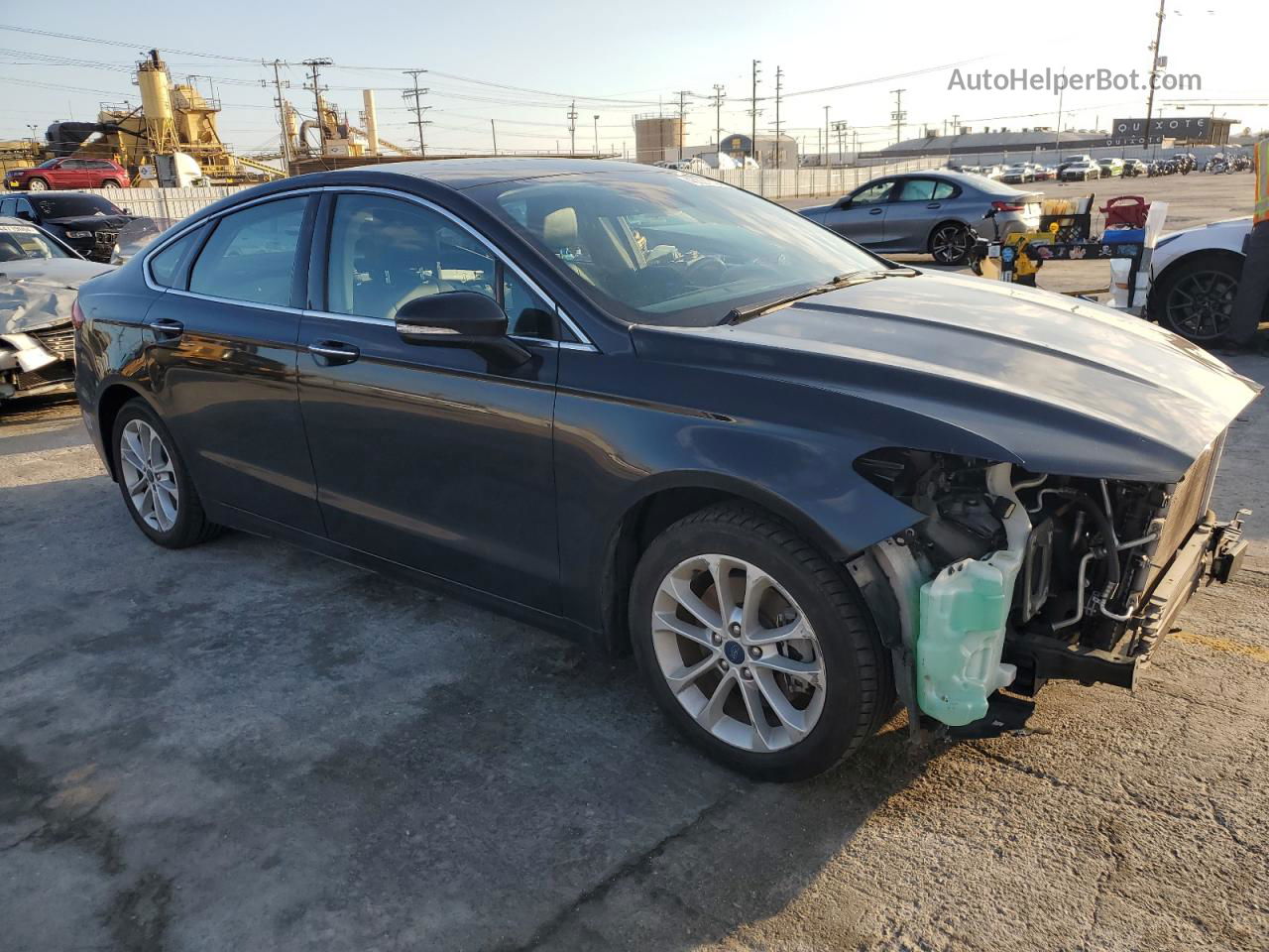 2019 Ford Fusion Titanium Black vin: 3FA6P0SU8KR174008