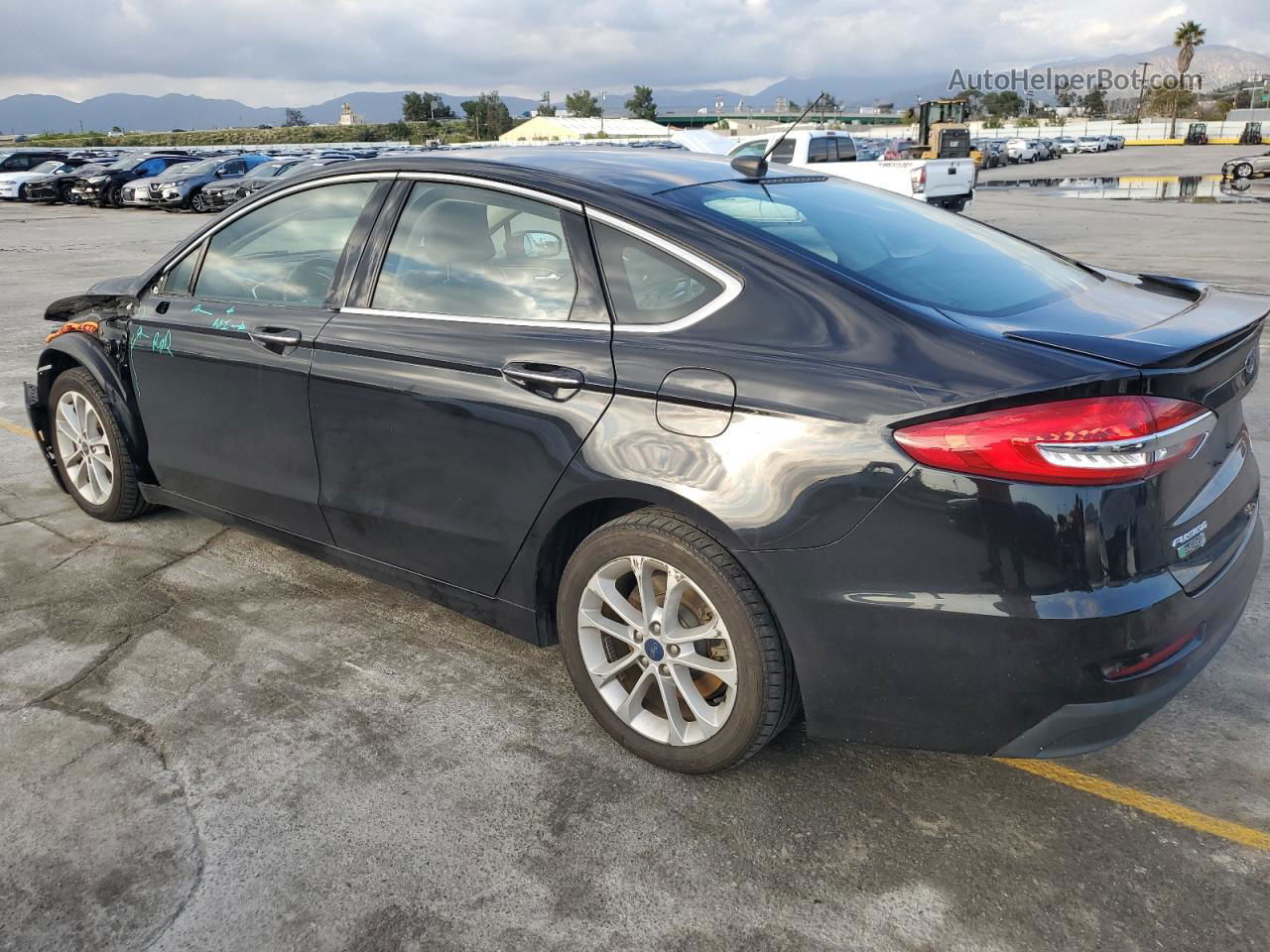 2019 Ford Fusion Titanium Black vin: 3FA6P0SU8KR174008