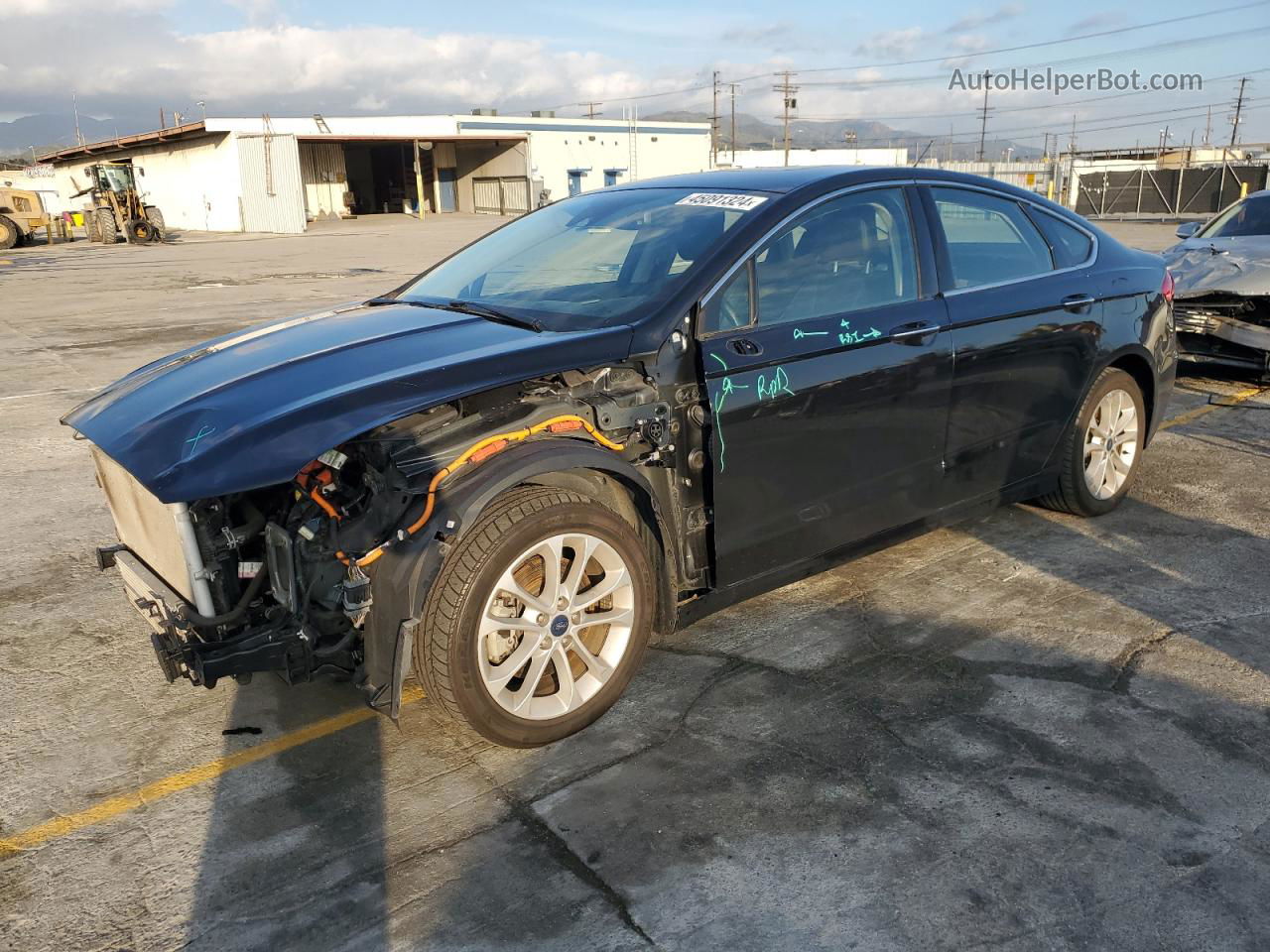 2019 Ford Fusion Titanium Black vin: 3FA6P0SU8KR174008