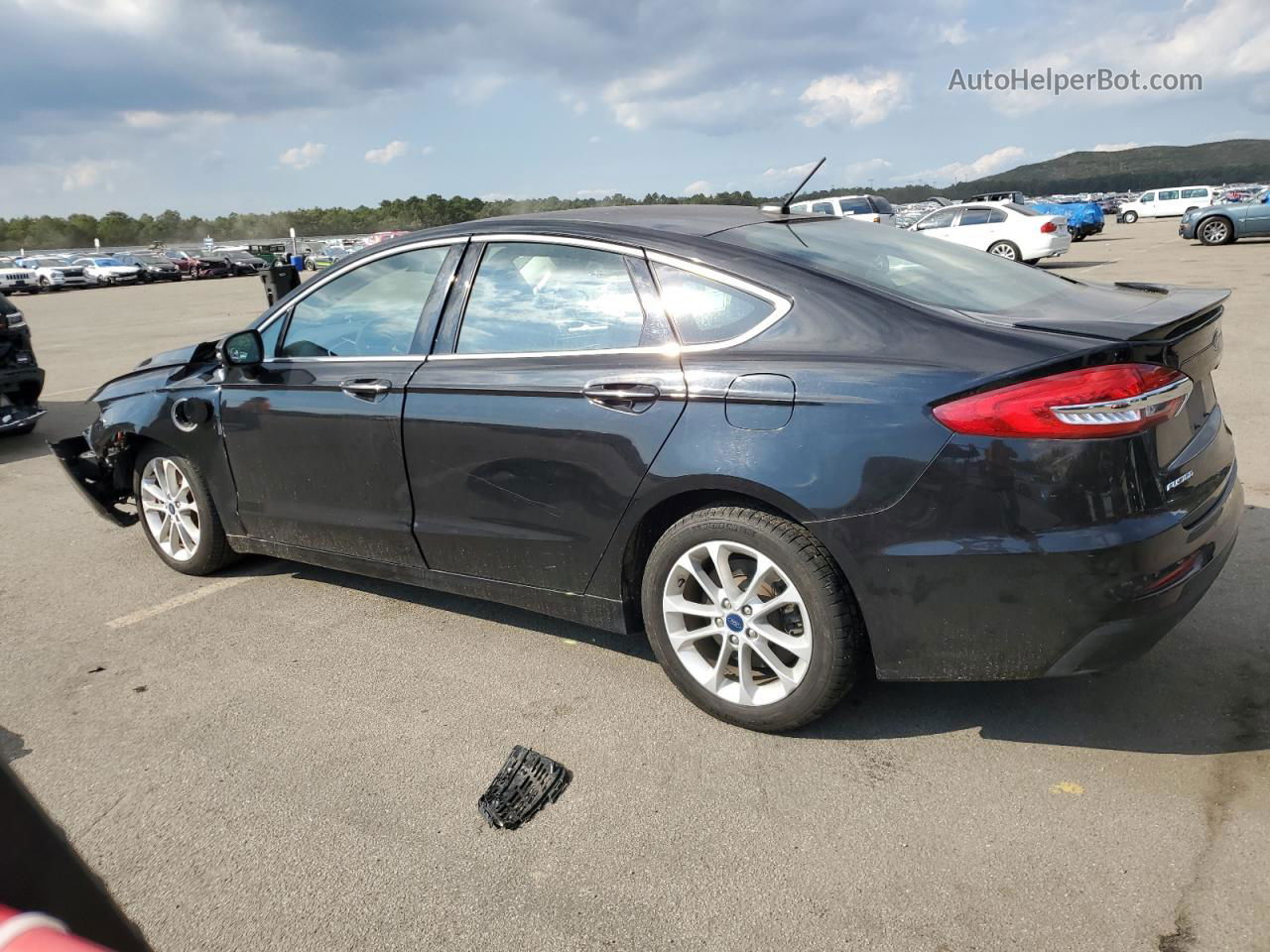 2020 Ford Fusion Titanium Black vin: 3FA6P0SU8LR235214