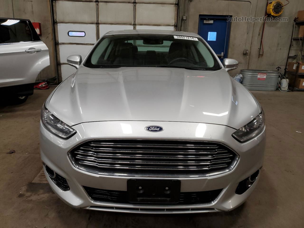 2015 Ford Fusion Titanium Phev Silver vin: 3FA6P0SU9FR213906