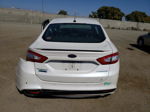 2014 Ford Fusion Titanium Phev White vin: 3FA6P0SUXER378751