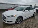 2016 Ford Fusion Titanium Phev White vin: 3FA6P0SUXGR230859