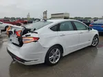 2016 Ford Fusion Titanium Phev White vin: 3FA6P0SUXGR230859