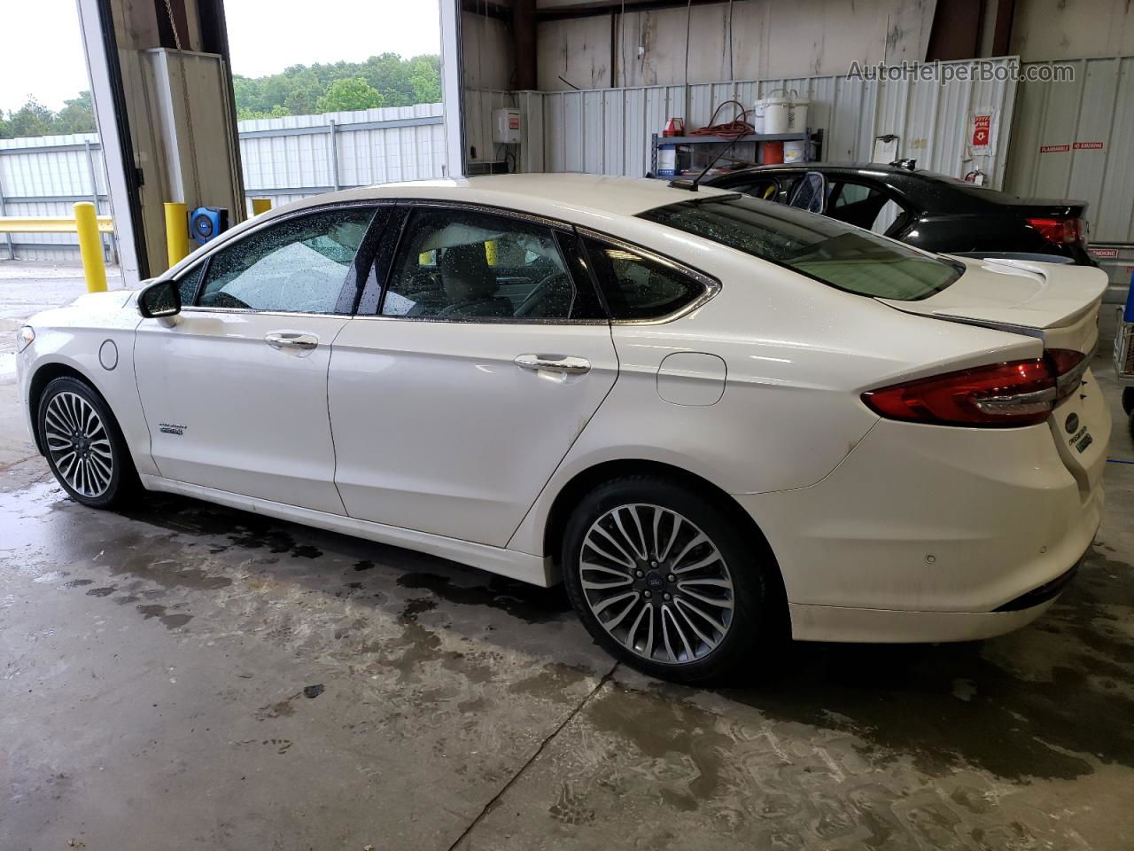 2018 Ford Fusion Titanium/platinum Phev Белый vin: 3FA6P0SUXJR112494