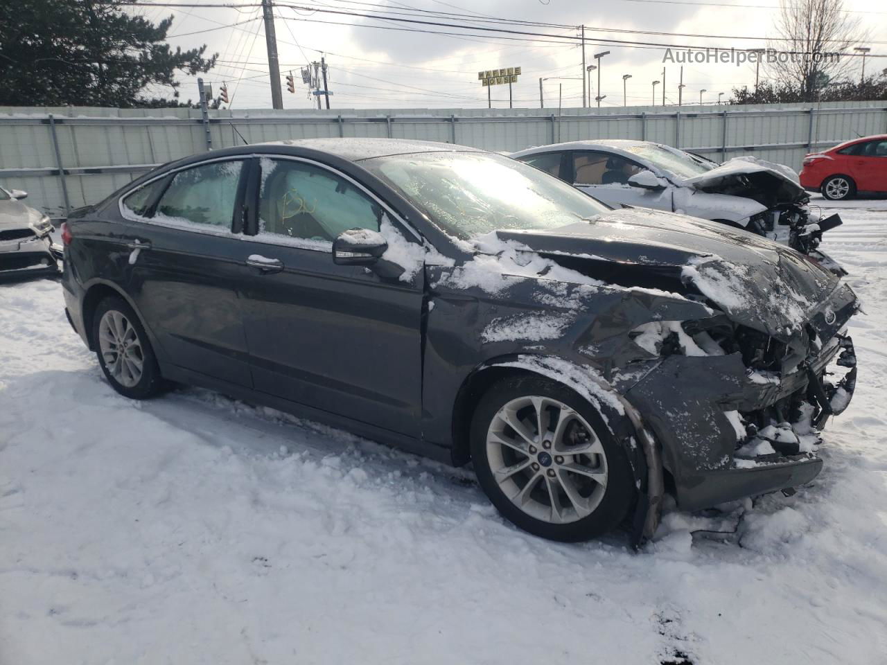 2019 Ford Fusion Titanium Charcoal vin: 3FA6P0SUXKR178805