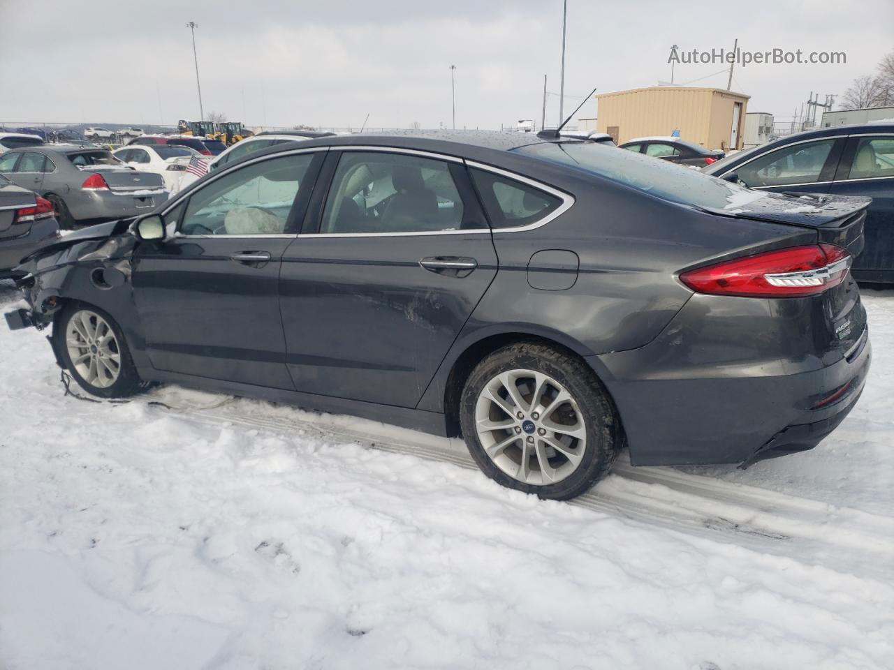 2019 Ford Fusion Titanium Charcoal vin: 3FA6P0SUXKR178805