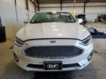 2019 Ford Fusion Titanium White vin: 3FA6P0SUXKR279794