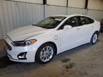 2019 Ford Fusion Titanium White vin: 3FA6P0SUXKR279794