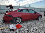 2016 Ford Fusion Se Red vin: 3FA6P0T90GR205950