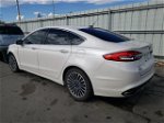 2017 Ford Fusion Se White vin: 3FA6P0T90HR179495