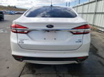 2017 Ford Fusion Se White vin: 3FA6P0T90HR179495