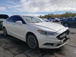 2017 Ford Fusion Se White vin: 3FA6P0T90HR179495