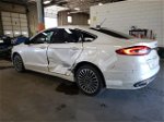 2017 Ford Fusion Se White vin: 3FA6P0T90HR242837