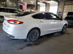 2017 Ford Fusion Se White vin: 3FA6P0T90HR242837