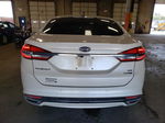 2017 Ford Fusion Se White vin: 3FA6P0T90HR242837