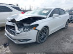 2017 Ford Fusion Se White vin: 3FA6P0T90HR406264