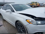 2017 Ford Fusion Se White vin: 3FA6P0T90HR406264