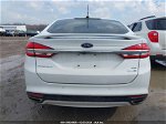 2017 Ford Fusion Se White vin: 3FA6P0T90HR406264