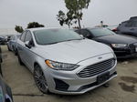 2019 Ford Fusion Se Gray vin: 3FA6P0T90KR264604