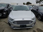 2019 Ford Fusion Se Gray vin: 3FA6P0T90KR264604