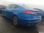 2020 Ford Fusion Se Blue vin: 3FA6P0T90LR172815