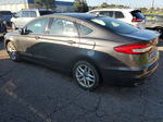 2020 Ford Fusion Se Gray vin: 3FA6P0T90LR198377