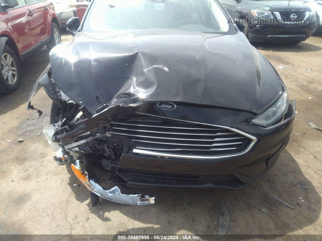 2020 Ford Fusion Se Black vin: 3FA6P0T91LR202128