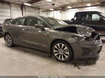 2019 Ford Fusion Se Серый vin: 3FA6P0T92KR286541