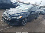 2020 Ford Fusion Se Black vin: 3FA6P0T92LR180494