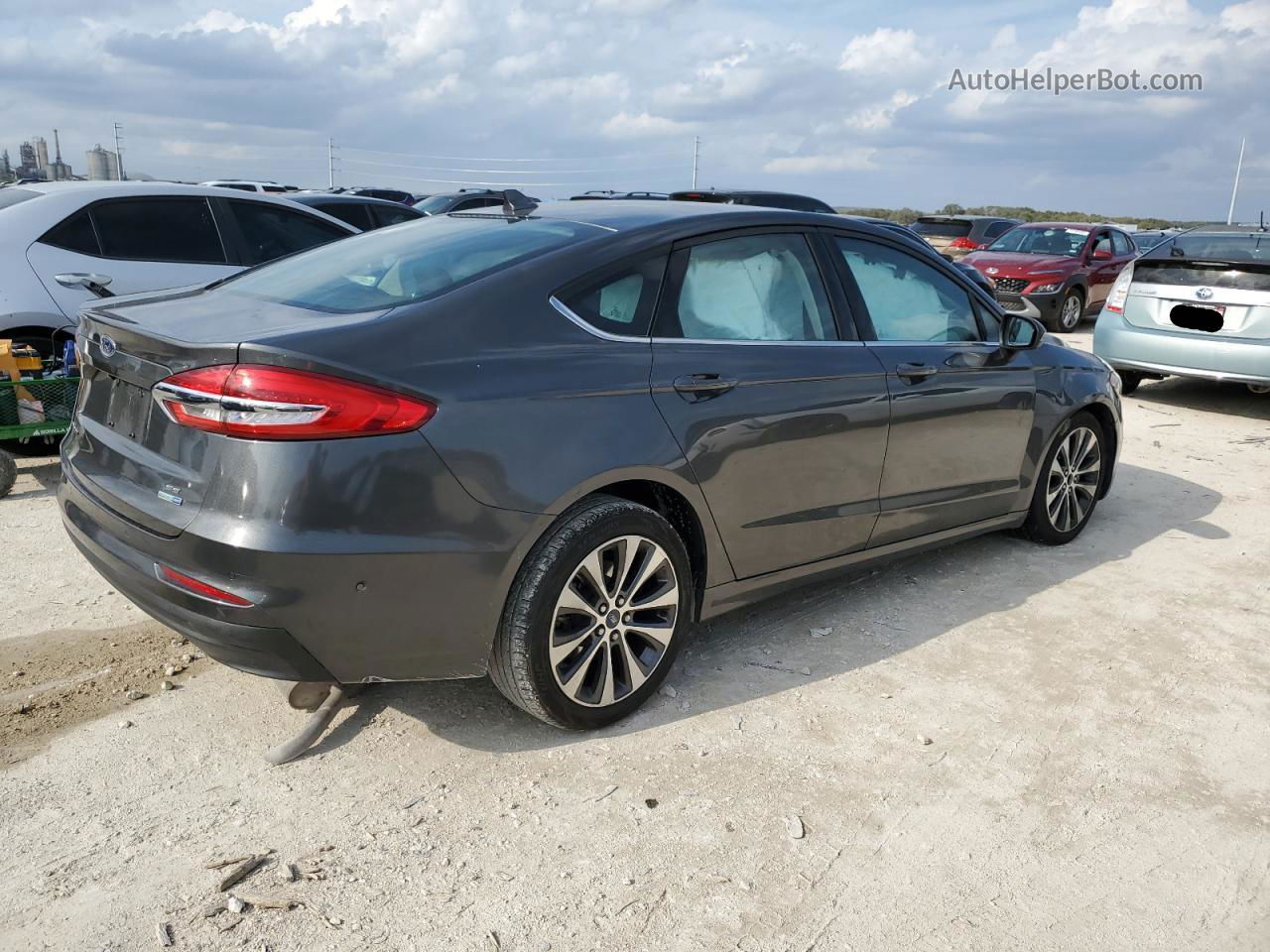 2020 Ford Fusion Se Charcoal vin: 3FA6P0T92LR191009