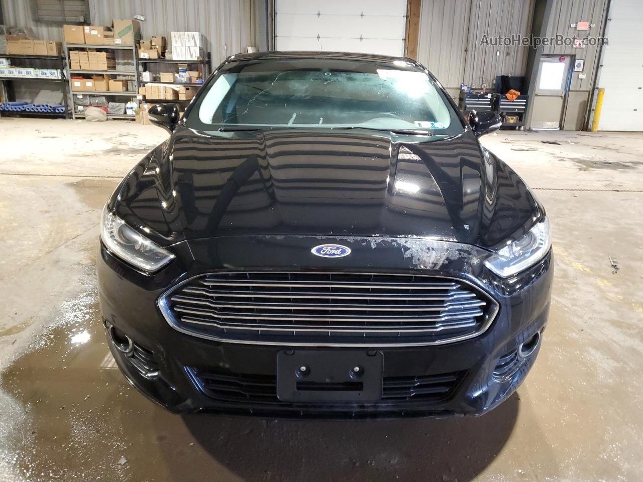 2016 Ford Fusion Se Black vin: 3FA6P0T93GR174029