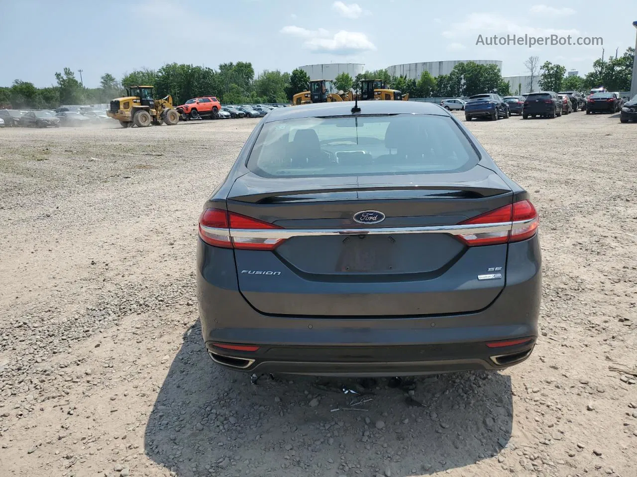 2017 Ford Fusion Se Burgundy vin: 3FA6P0T93HR266503