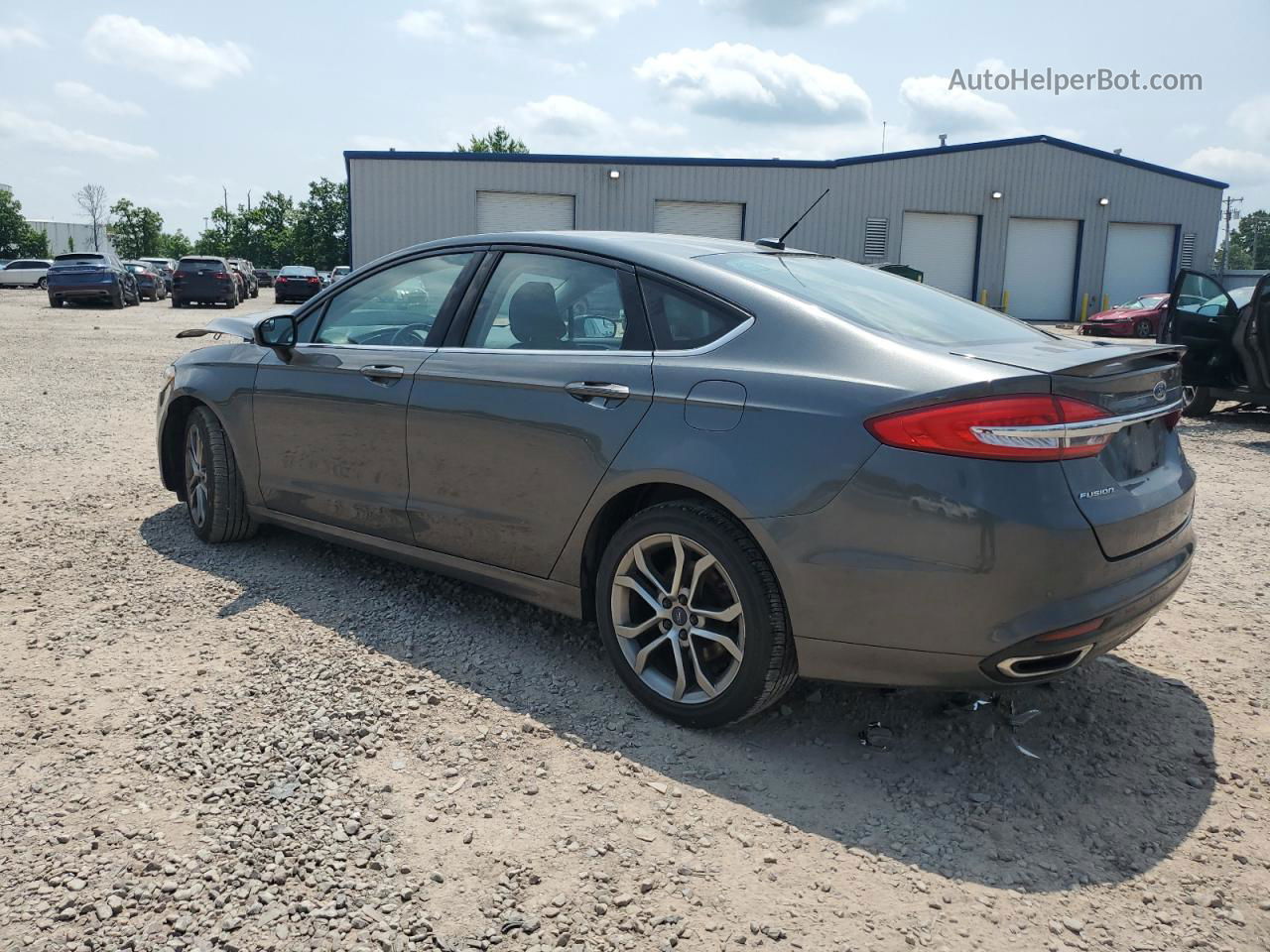 2017 Ford Fusion Se Burgundy vin: 3FA6P0T93HR266503