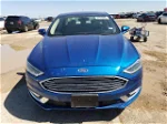 2017 Ford Fusion Se Синий vin: 3FA6P0T93HR322164